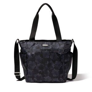 Baggallini Get Carried Away Tote, Midnight Garden - NEW